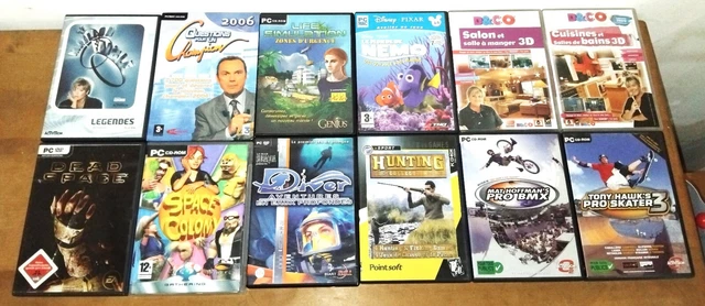LOT DE 23 jeux Pc Windows 98 Et Xp EUR 3,00 - FR LOT DE 23 jeux Pc Windows 98 Et Xp EUR 3,00 - FR