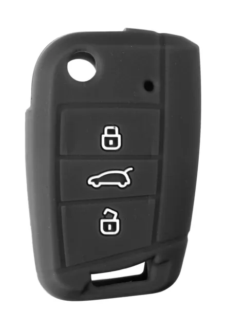 Lampa40625 Cover per chiavi auto, conf. singola - compatibile per - Seat, Skoda,