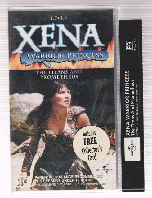 RARE VHS VIDEO Tape XENA WARRIOR PRINCESS 1.7 - 1.8 Small
