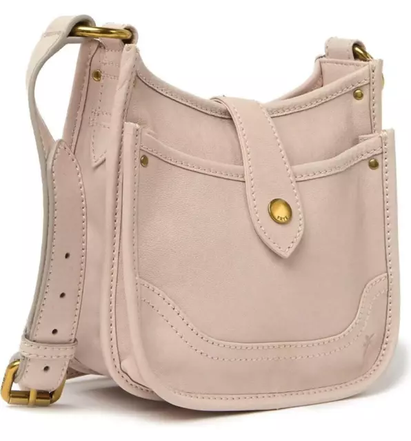 $298 - Frye Madison Mini North/South Stone Leather Crossbody