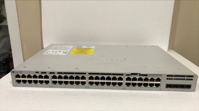 CISCO C9200L-48P-4G-E CATALYST 9200L 48-Port Gigabit PoE+ Switch ...
