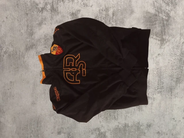 Tuta Bambino Kappa AS Roma 12 Anni - Junior Tracksuit Bianca/Rossa Con Etichette Originali