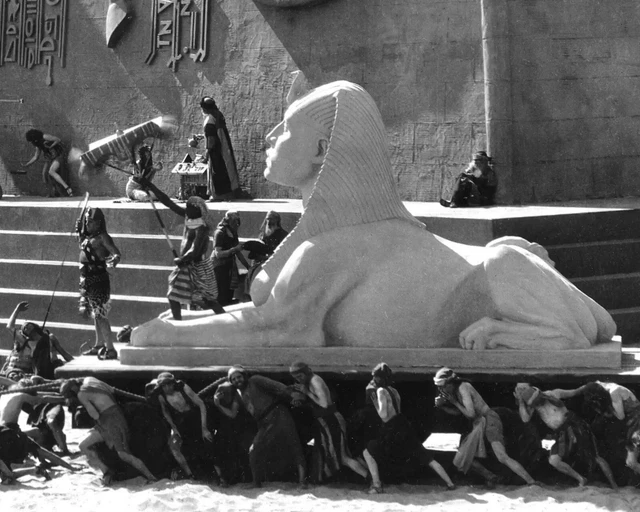 THE TEN COMMANDMENTS The Gates of Rameses Egypt 8X10 Photo film movie ...
