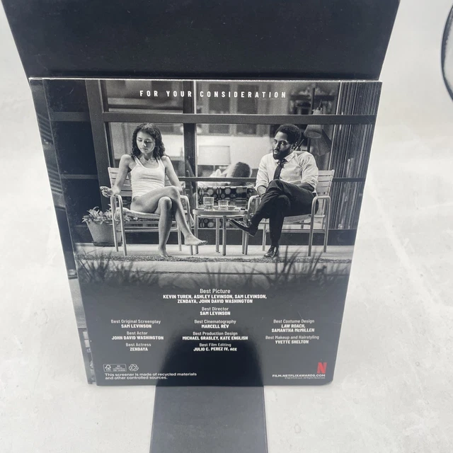 MALCOLM AND MARIE DVD For Awards Consideration Screener Zendaya FYC