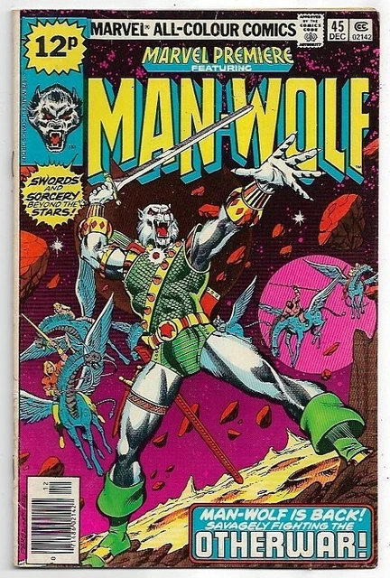 Marvel Premiere #45 Man-Wolf First Appearance Other Realm VG/FN (1978) Marvel
