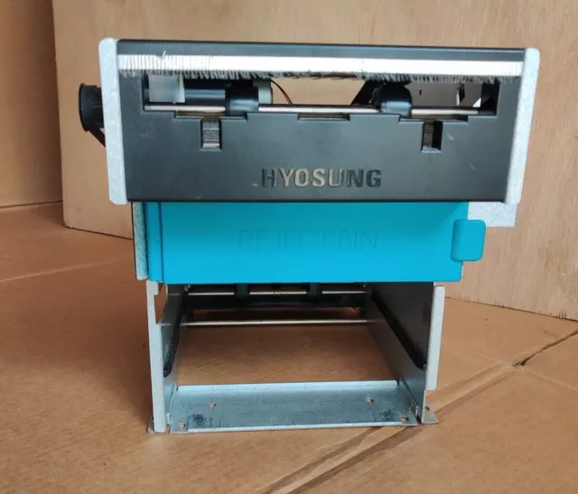 1K ATM Dispenser CDU w/o Cassette from Nautilus Hyosung 1800 Working Condition.