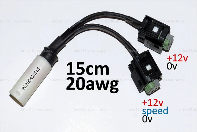 BMW Outlet Splitter 15cm/20awg/3p - R1200 R1250 GS RS RT S1000 XR F K S1000