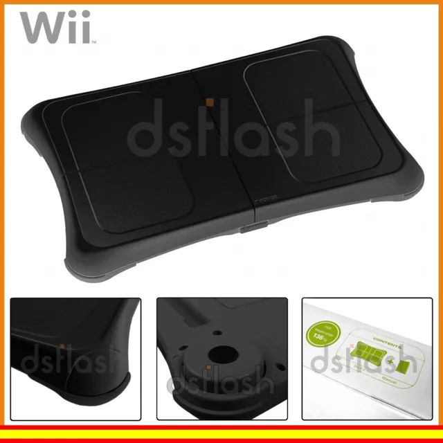 Tabla Wii Fit Compatible Negra de Equilibrio Balance Board Color Negro