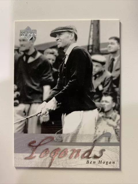 2002 Upper Deck Golf Trading Cards #48 Ben Hogan Legends Silver