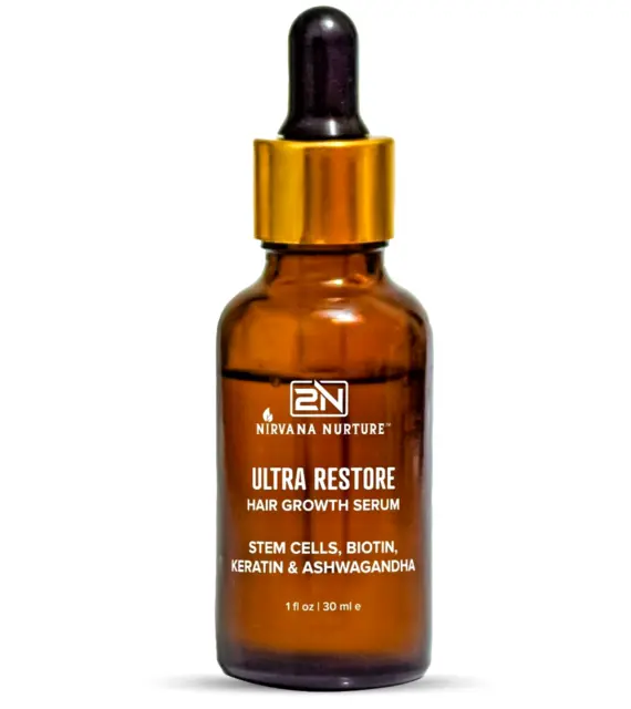 Ultra Restore Hair Growth Serum Boost Hair Growth, DHT Blocker Reduce Hair Loss