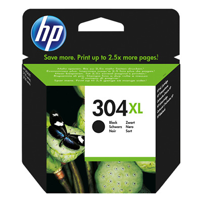 CARTUCCIA HP 304 XL ORIGINALE BLACK NERO INK-JET PER HP Deskjet 3720, 3730, 3732