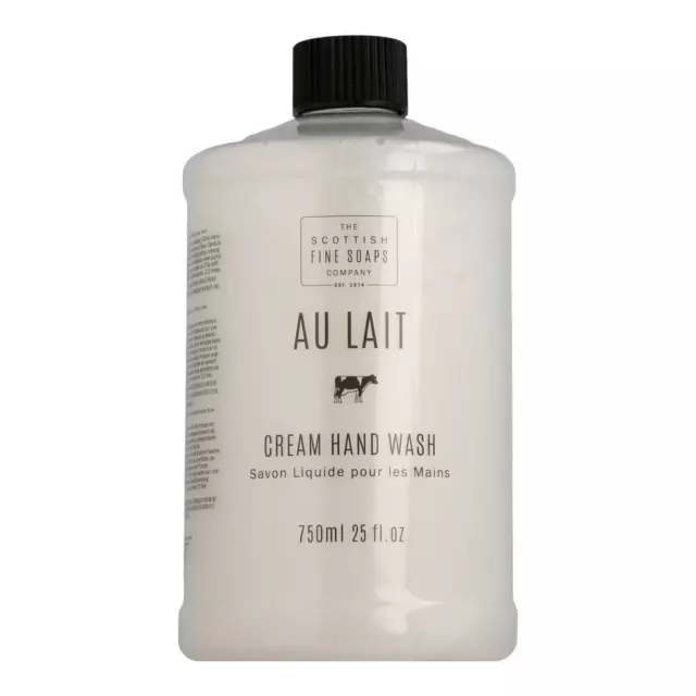 Scottish Fine Soaps - Au Lait Cream Hand Wash Refill 750ml