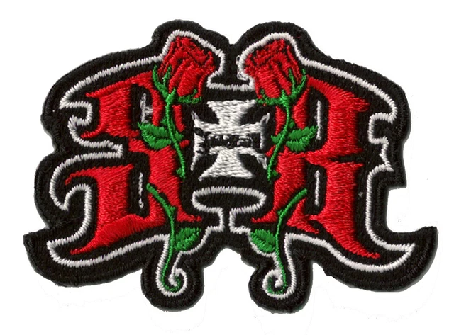 Écusson Thermocollant "ROCK AND ROLL" Brodé - Patch Rocker Avec