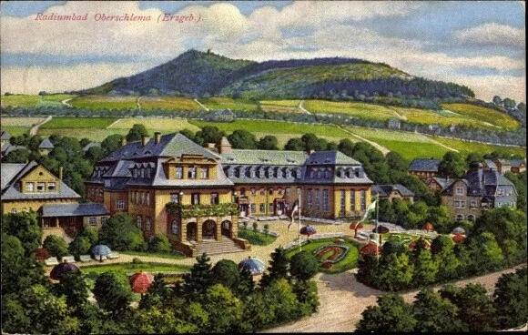Künstler Ak Oberschlema Bad Schlema im Erzgebirge Sachsen,... - 3702725