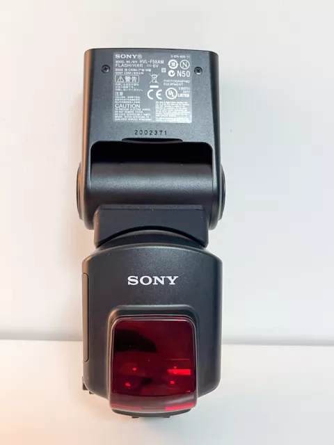 Used Sony HVL F58AM Shoe Mount Flash for  Sony Alpha Digital SLR