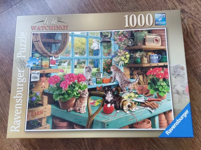 Ravensburger 1000 Piece Jigsaw Puzzle- "Is He Watching ?"