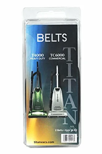 Titan T4000 and TC6000 Upright Vacuum Belts T4-B2