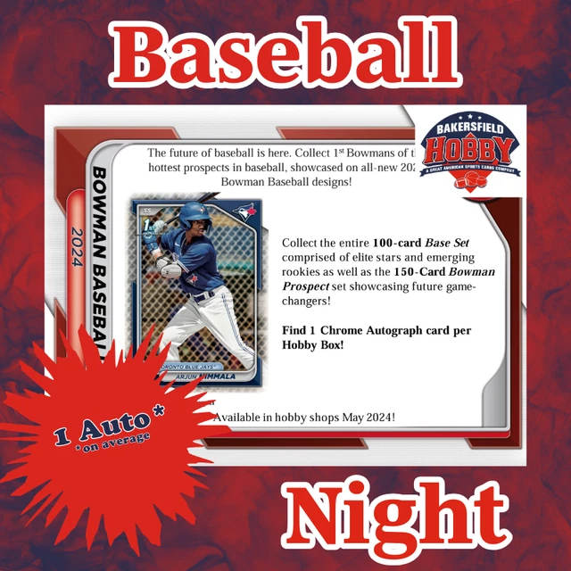 🔥BALTIMORE ORIOLES 2024 Bowman Baseball 1 Hobby Box Break 2.50