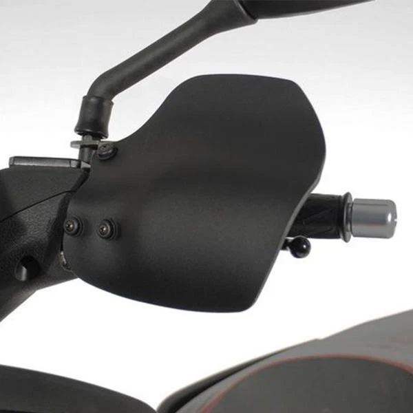 Paire De Protège-Mains Moto 22mm 7/8" Noir - Plastique ABS - Anti-Vibrations - Pour Guidon Moto