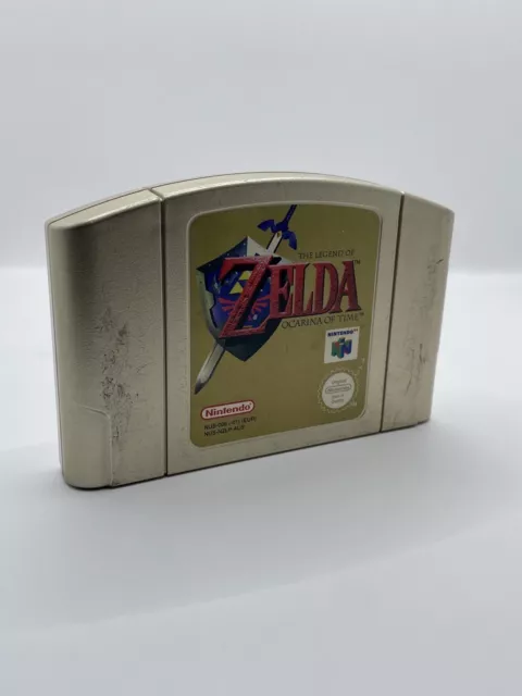 The Legend Of Zelda Ocarina Of Time UKG 95 MINT GOLD Q-LCGO NTSC N64 VGA  WATA