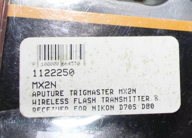 Aputure Trigmaster Flash System, New, for Nikon D70S, D80 3