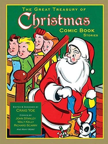 THE GREAT TREASURY OF CHRISTMAS COMIC BOOK STORIES By Walt Kelly - Hardcover VG+