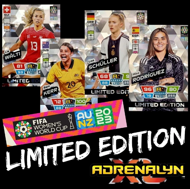 PANINI ADRENALYN XL FIFA Women's World Cup 2023 Limited Edition 11.11
