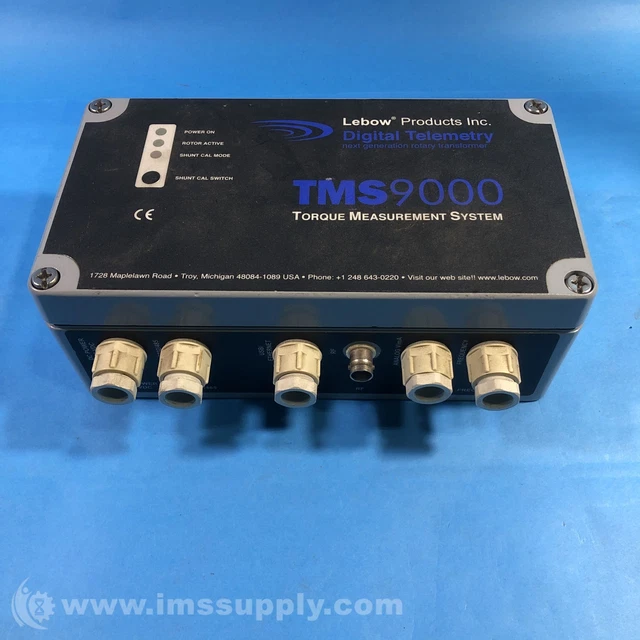 Lebow Products Inc 92015-4K TMS 9000 Torque Measurement System USIP