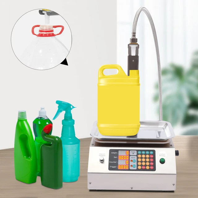 Automatic Bottling Machine Liquid Filling Machine Peristaltic Pump Bottle Filler
