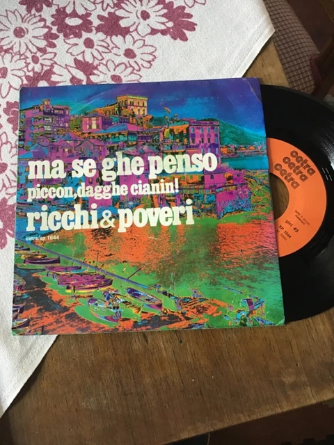 RICCHI E POVERI “ Ma Se Ghe Penso “ Italy'77 Raro EUR 15,00 PicClick FR