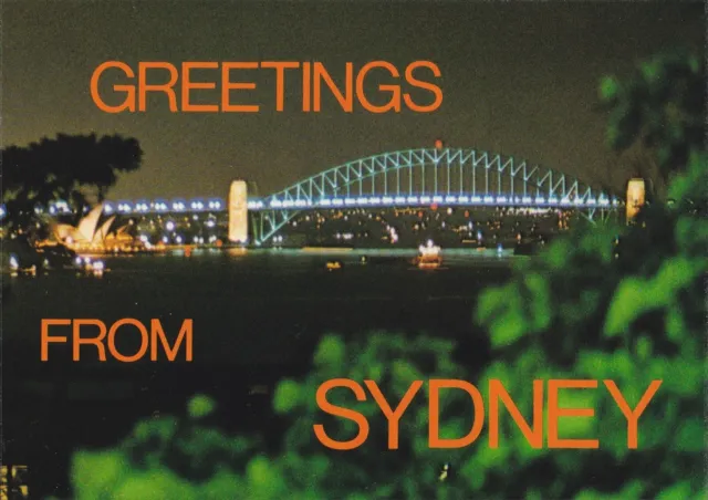 APC2710) PC Australia, New South Wales, Sydney by night, used