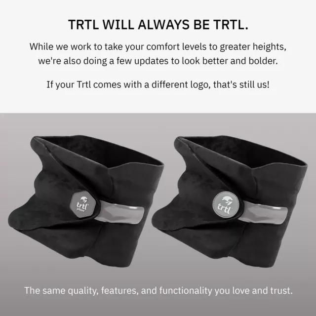 trtl Travel Pillow for Neck Support - r Soft Neck Pillow w/ Shoulder Support 2