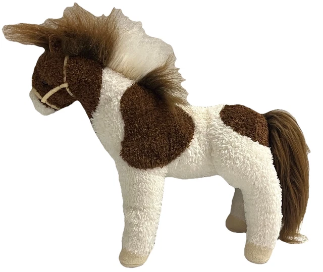CAVALIA BROWN White Pinto Horse Pony Plush Soft Toy Douglas