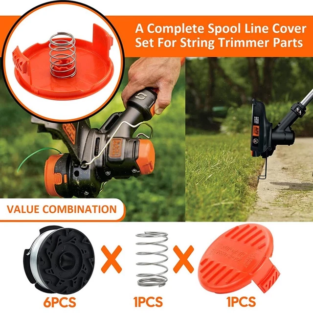 Confezione 3 Bobine e Linea Decespugliatore Compatibile