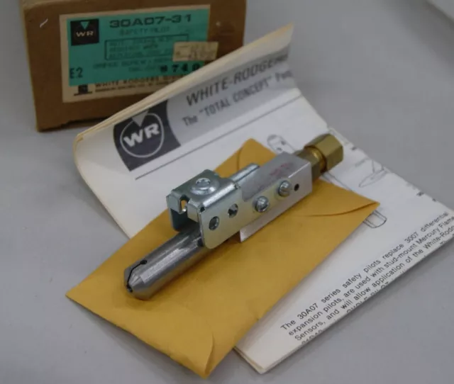 White Rodgers 30A07-31 Safety Pilot, NOS in Box, L-5108