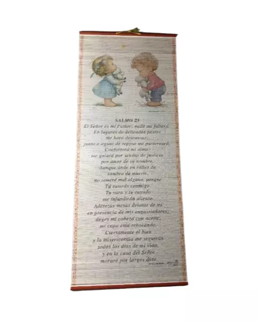 Texas Art Salmo 23 En Español Para Pared, Psalm 23 Wall Art