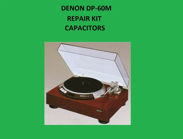 Fully Restored Denon DP-80 Turntable With Victor UA-7082 Tonearm In DK 300 Plinth