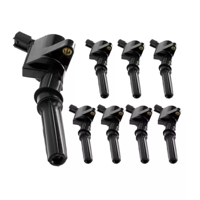 8PCS OEM Ignition Coils Motorcraft DG508 For Ford F150 4.6L 5.4L 6.8L 3W7Z12029A 2