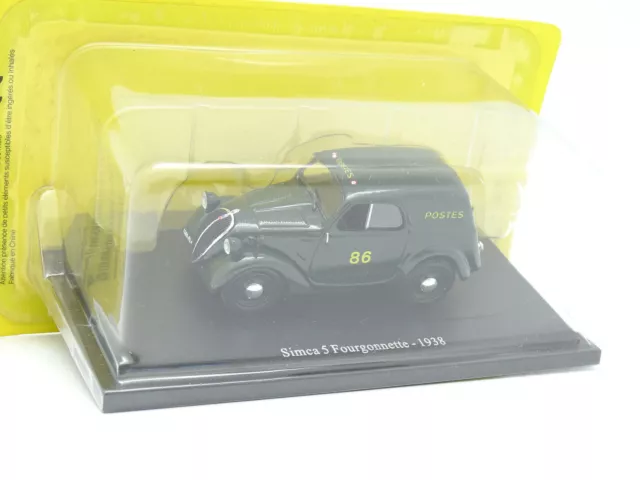 Universal Hobbies UH Presse La Poste 1/43 - Simca 5 Fourgonnette 1938 Postes