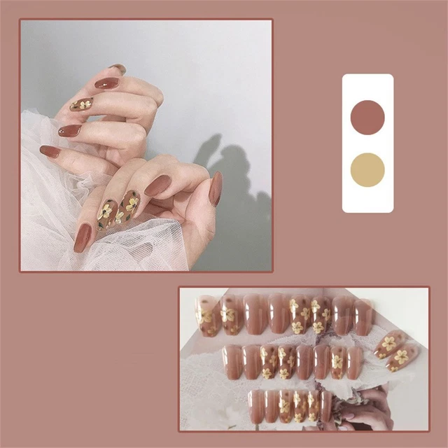les ongles Faux ongles Faux ongles Couverture complète Appuyez sur les ongles