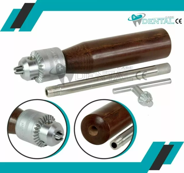 Orthopedic Hand Drill With Chuck & Key Orthopedic Veterinary Surgery Instruments