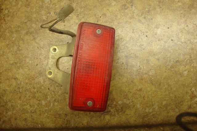 Feu Arrière Moto 12V - Gazechimp - Feu Stop, Feu De Plaque Et Feu De Position - Noir