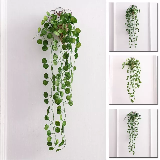 Artificial vine Eye catching Silk flower 90cm For wedding Greenery Home Leaf