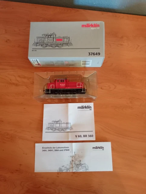 Locomotive Diesel Märklin Digital V 60 BR 360 - HO 37649 - Rare Avec Boîte