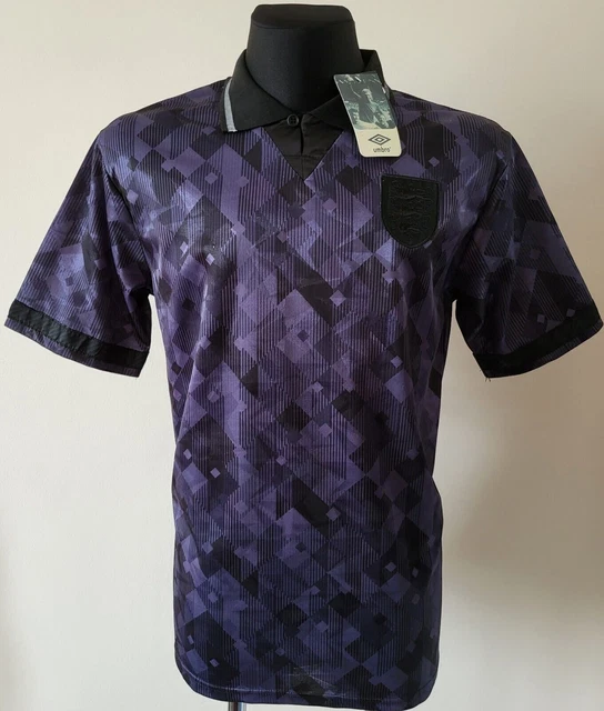 Maglia Nazionale Inghilterra 1990 - 1992 Umbro & Score #6 Maguire taglia Large