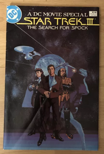 Star Trek III DC Movie Special The Search for Spock Comic Book #1 Low-Grade