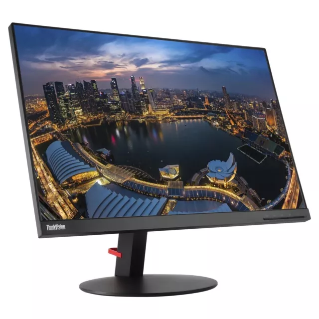 Lenovo ThinkVision T24d-10 24 Zoll IPS LCD Monitor - Schwarz