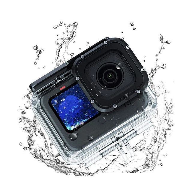60M Carcasa Submarina Impermeable + Pantalla Táctil Para Cámara GoPro Hero 10 9