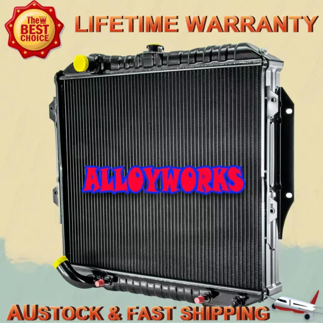 3Row Alum Radiator For Mitsubishi Pajero NH NJ NL NK 3.5L V6 Petrol 1983-00 OZ