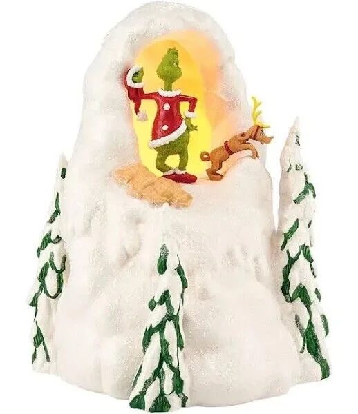 Department 56 Dr. Seuss The Grinch Village “Mount Crumpit"  4029621 NEW In Box